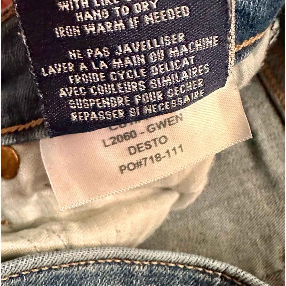 Fidelity Denim Gwen High Rise Skinny Jeans Size 26 - Picture 6 of 13